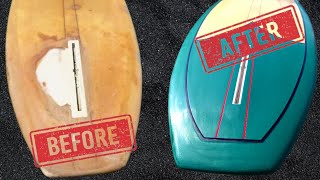 New life to an old surfboard