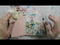 Vintage, retro girls, tag book flip through