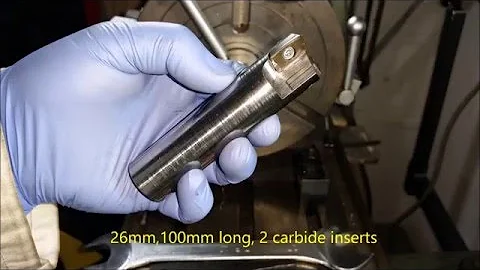 Homemade Milling Cutter with APMX or APMT Carbide Inserts - Part 1