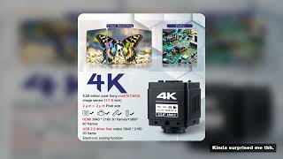 4K Digital Microscope For Soldering, 48MP HDMI USB Microscope Camera With 1/1.8" HD imx678 Sensor, 2