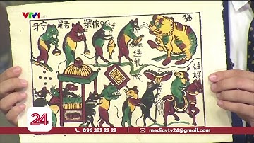 Bài toán bảo tồn dòng tranh dân gian Đông Hồ | VTV24