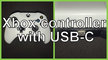 Xbox controller with USB-C input