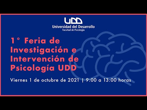 1° Feria de Investigación e Intervención de Psicología UDD - PANEL A1
