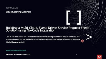 Building a Multi-Cloud, Event-Driven Service Request Feeds Solution using No-Code Integration