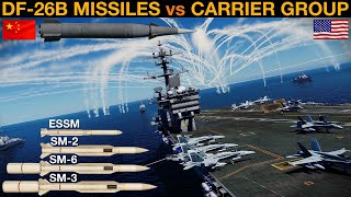 How Many Chinese DF-26B Ballistic Missiles Could Beat A US Carrier Group? (WarGames 207) | DCS