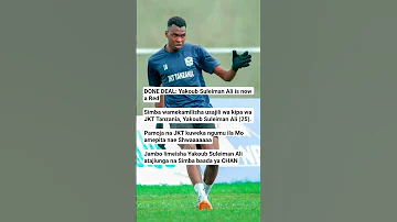 DONE DEAL Yakoub Suleiman Ali Is Now A Red Atajiunga Na Simba Baada Ya CHAN 