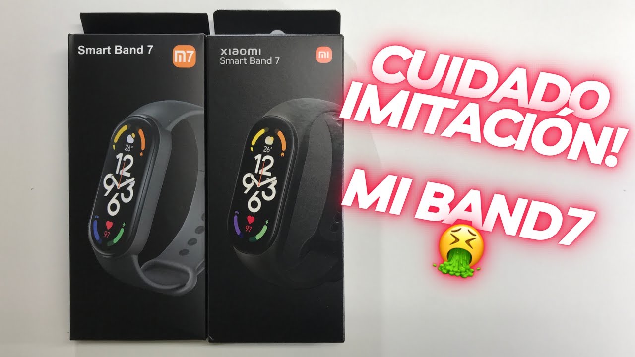 IMITACIÓN Mi Band 7 🤮¡CUIDADO!🤮 