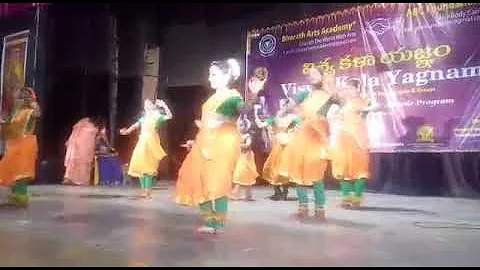 Guru Brahma Guru Vishnu  dance performance by nritya bharathi dance academy