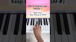 How to Impress your Friends with just 5 Notes #pianotutorial #pianoshorts #pianolessons