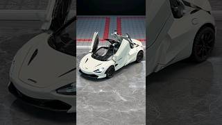 Model Of Mclaren 720S Converter White Version Diecast Model Car