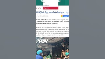 DẸP CHỢ CÓC, CHỢ TẠM: tiểu thương đi về đâu?