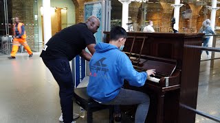 Piano Improvisation From a Random Encounter in London | Cole Lam 14 Years Old