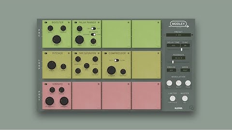 Modley - Multi-FX Delay