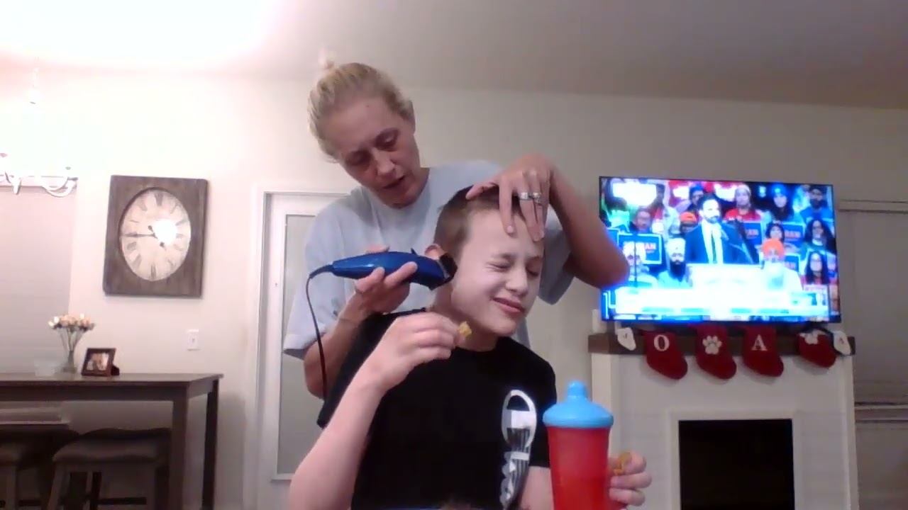 Antonio got his hair cut!!!!!