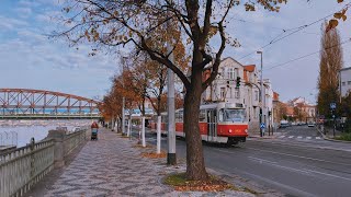 Autumn Tram Ride in Prague - Czech Republic - Relaxing Morning City Ambience ASMR 4K HDR screenshot 3