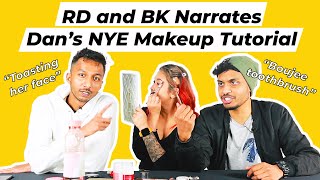 Download lagu RD and BK narrates Dan's NYE Makeup Tutorial! | #FlyVsTheInternet