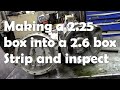 Making a 2.25 S2a gearbox into a 2.6 gearbox - strip and inspect