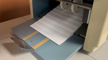 Duplo DF520N Automatic Setting Paper Folder - Used