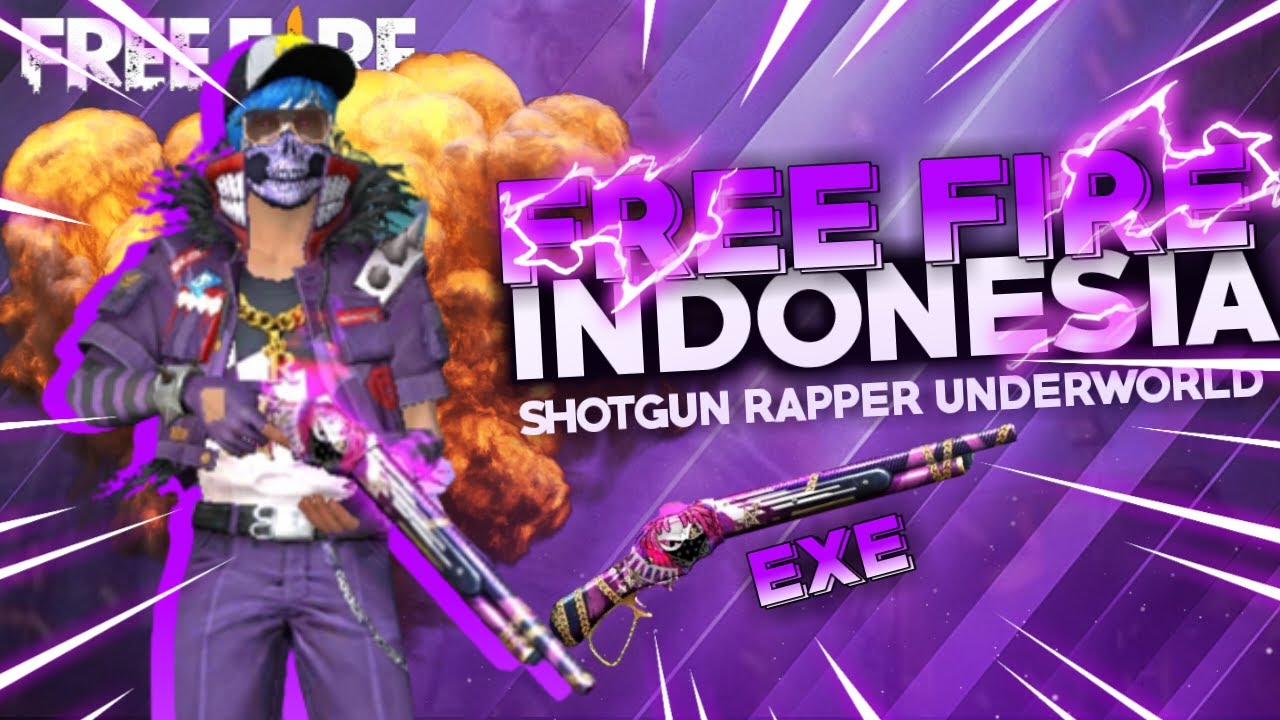 FREE FIRE.EXE - SPIN SKIN SHOTGUN M1887 RAPPER UNDERWORLD - YouTube