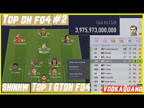 Top Đội Hình FO4 #2 | SHINHW Top1 GTDH FO4 4 Nghìn Tỷ BP với Messi +10 , Ronaldo TT +8..