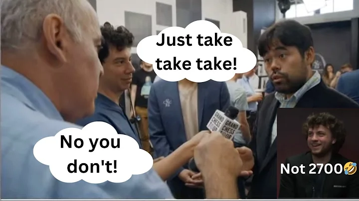 Garry corrects Hikaru's wrong analysis of the posi...