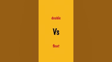 difference between double and float #shorts #cprogramming#double #float #bydubebox