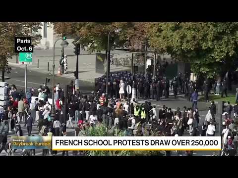 French School Protests Draw More Than 250,000