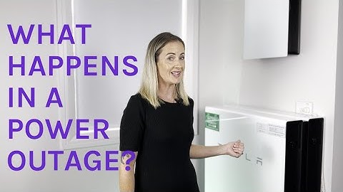 TESLA POWERWALL 2: What happens in a power outage?
