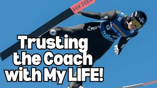 Can You Back Off a Huge Ski Jump? Olympic Athlete Explains | Interview Clip | Profoundly Pointless