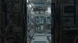 electricity and oxygen in ISS#shorts