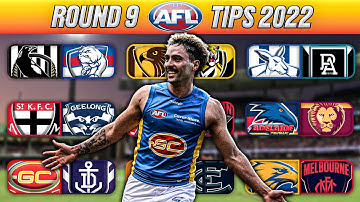 Round 9 AFL Tips 2022