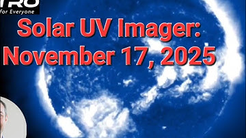 SUVI: Nov 17, 2025 #PinoAstro - Solar UV Imager - Flares & Coronal Holes!