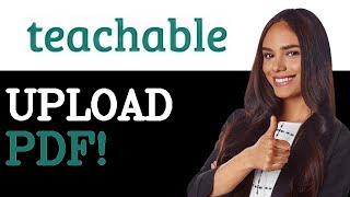 How To Add A Pdf To Teachable Course (2025)