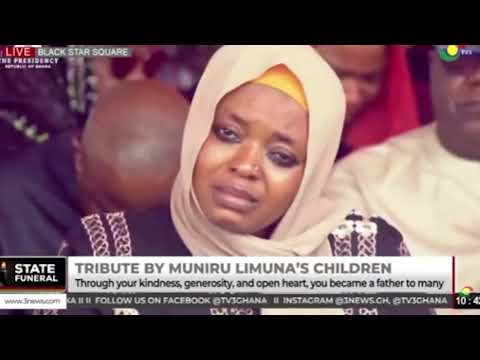 Seeing Our Late Father Dr Mohammed Muniru Limuna Serve Ghana With The Same Love And Devotion 