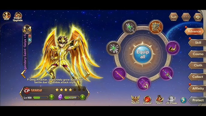 Saint Seiya Galaxy Spirits e Rebirth