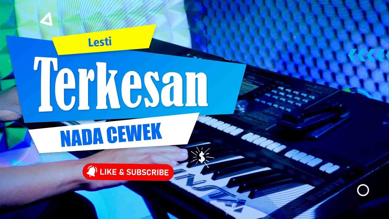 Terkesan Lesti KARAOKE NADA CEWEK ALINSTA STUDIO YouTube