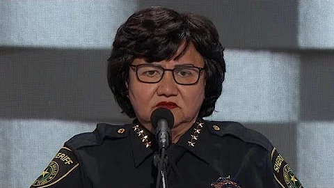 Sheriff Lupe Valdez speaks at the DNC