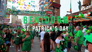 Benidorm 🇪🇸 Spain - St. Patrick's Day 2024 ☘️