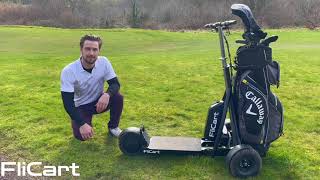 Introducing FliCart Ride-On Golf Buggies