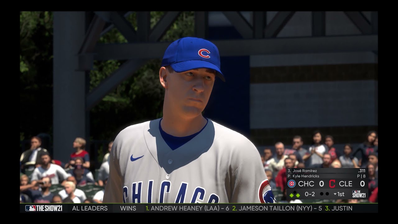 MLB The Show 21 Franchise mode gameplay: Chicago Cubs vs Cleveland Indians - (PS4) [4K60FPS]