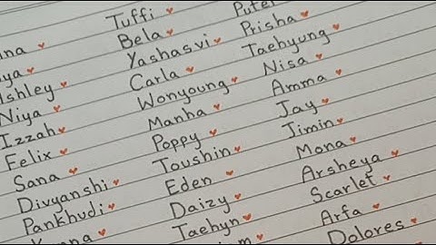 Writing Subscribers names Live! #nameart #handwriting