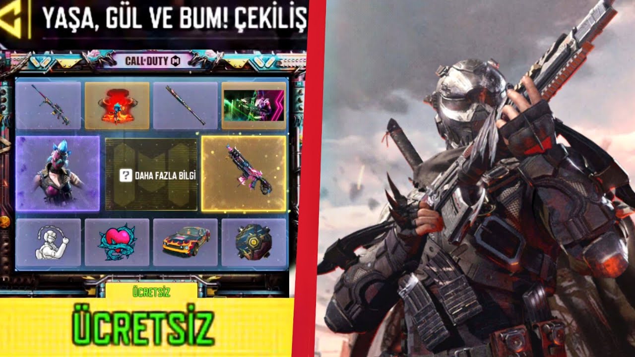 10. Sezon Ücretsiz Şans Çarkı COD Mobile Türkçe