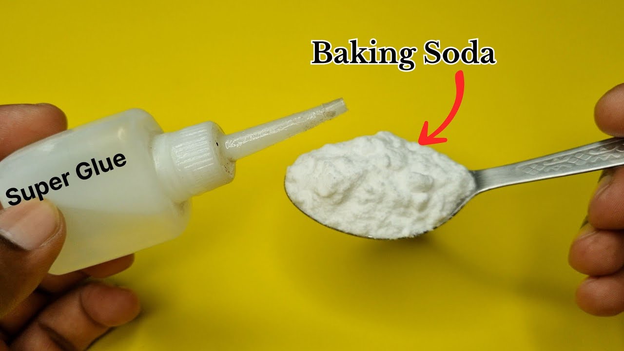 How to Repair Broken Plastic with Super Glue and Baking Soda – Easy Fix ...