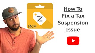 Tax Suspension in Merchant Center? Fix It With This Easy Setting!