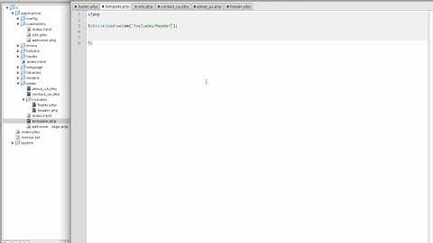 Creating Your First Template With CodeIgniter
