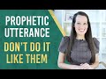 Prophetic Utterance for Now: Don&#39;t be Like them!