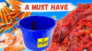 Cajun Crawfish & Seafood Boil   | Crawfish Washer is a GAME CHANGER!