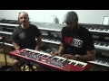 NORD STAGE SW 73 , PAULINHO SANTANA E PIANISTA ANDERSON MORAIS , HOMENAGEM A ALVARO TITO