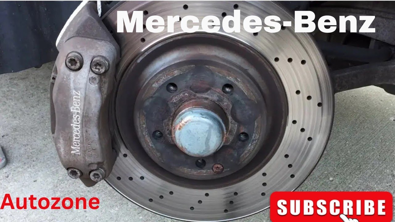 mercedes benz front router installation| how to change front brake pads ...