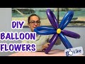 DIY balloon flower / How to do balloon Flower/ Balloon twisting